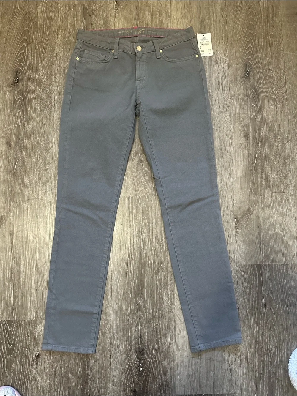 kate spade Slim Gray Skinny Jeans